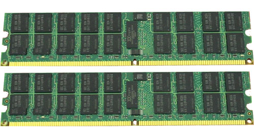 IBM 2GB(1X2GB) 400MHZ PC2-3200 240-PIN CL3 ECC REGISTERED 