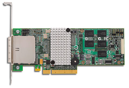 LSI MegaRAID SAS 9280DE-8e PCI-Express 2.0 6Gbps LP RAID Controller Card