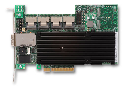 LSI MegaRAID SAS 9280-16i4e PCI-Express 2.0 6Gbps RAID Controller Card
