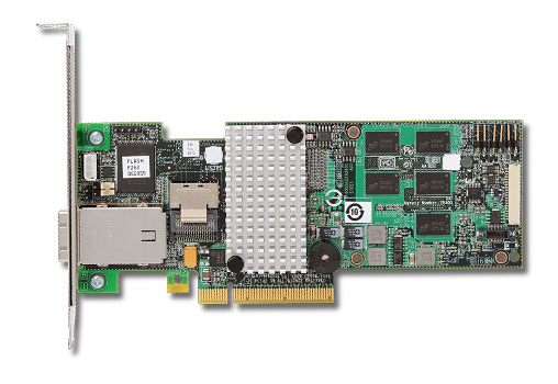 3Ware SAS 9750-4i4e PCI-Express 2.0 6Gbps LP RAID Controller Card