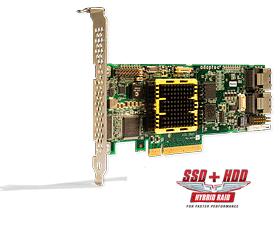 Adaptec maxCache™ 5805Q 8 internal SAS/SATA PCI-Express Raid Controller Card