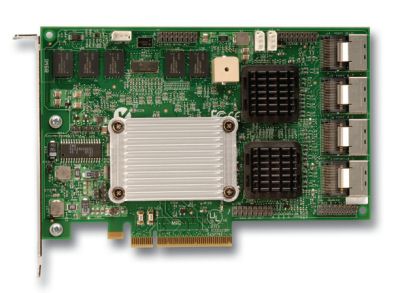 LSI Logic MegaRAID SAS 84016E, 16x internal SAS/SATA, PCI-E, 256MB DDR2 cache RAID Controller Card