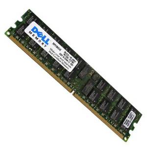 DELL KIT 8GB (2x4GB) 400MHZ PC2-3200 240-PIN DUAL RANK X4 ECC REGISTERED DDR2 SDRAM
