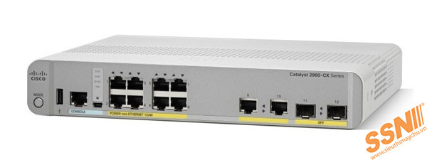 Thiết Bị Mạng Switch Cisco WS-C2960CX-8PC-L