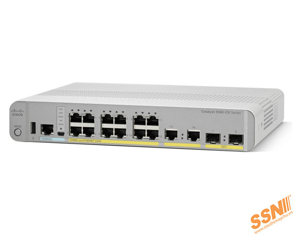 Thiết Bị Mạng Switch Cisco WS-C3560CX-12TC-S