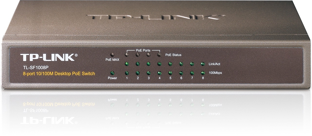 Thiết Bị Mạng Switch TP-Link Desktop 8 Ports 10/100Mpbs TL-SF1008P