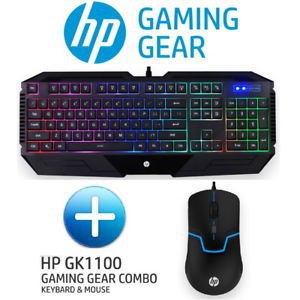 Bộ Bàn Phím KeyBoard - Chuột Mouse HP Led Combo Gaming Multiled GK1100 