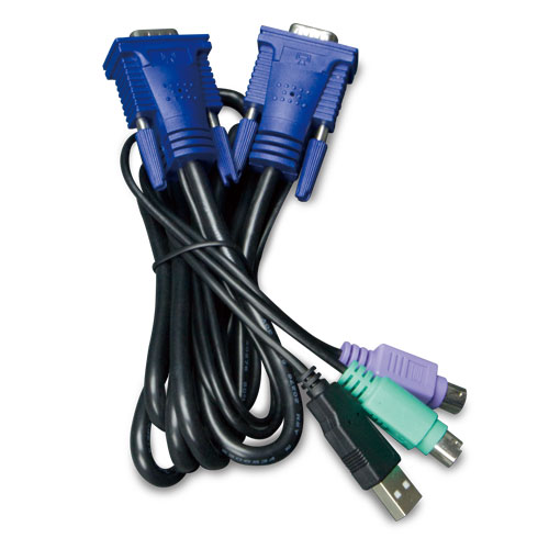 3M USB KVM Cable with built-in PS2 to USB Converter