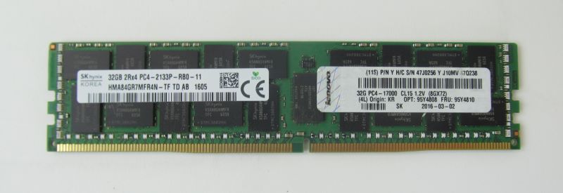 Bộ Nhớ RAM IBM 32GB PC4-17000 TruDDR4 Memory RDIMM