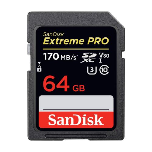 Thẻ Nhớ SD Extreme Pro Sandisk SDXC V30 64Gb