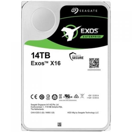Ổ Cứng HDD Seagate Exos X16 14TB 3.5inch SATA 6.0Gb/S 7200 RPM 256MB Cache 512E/4KN
