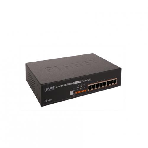 Thiết Bị Mạng Switch Planet 8 Ports 10/100/1000Mbps PoE GSD-808HP - End Of Life ( EoL)