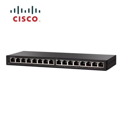 Thiết Bị Mạng Switch Cisco 16 Port SG95-16 Gigabit Desktop (10/100/1000Mbps)