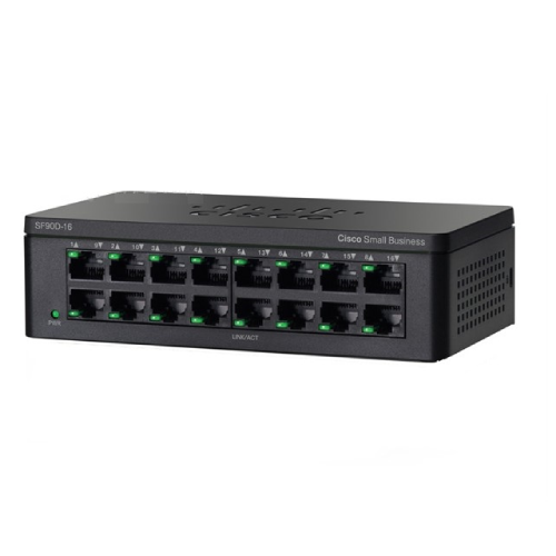 Thiết Bị Mạng Switch Cisco 16 Ports 10/100 Desktop SF95D-16