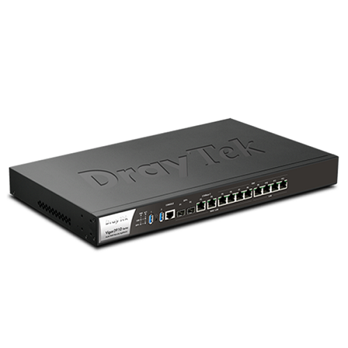 Thiết Bị Mạng DrayTek Vigor3910 - Router VPN Multi-WAN 10Gb