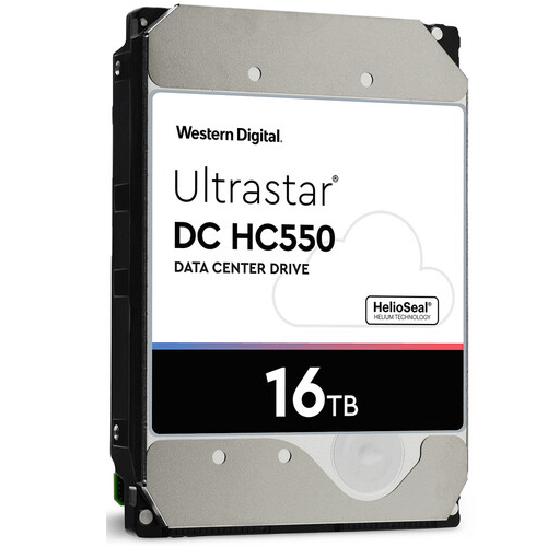 Ổ Cứng HDD Western Digital Enterprise WD Ultrastar DC HC550 16TB 3.5inch 512MB Cache 7.2K RPM SATA 6Gb/s - NK