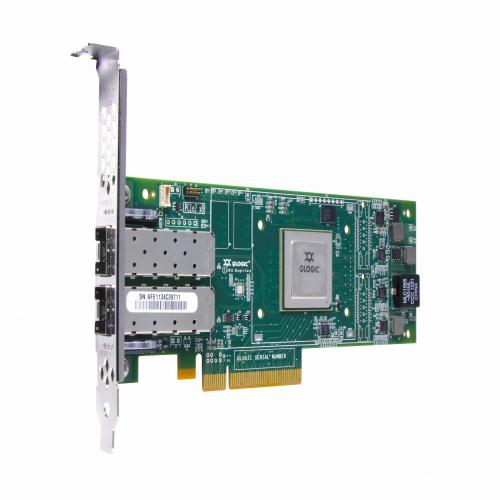 HPE Store Fabric SN1100Q 16 Gb dual port Fibre Channel Host Bus Adapter - NK
