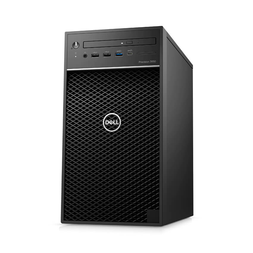 Máy tính trạm Workstation Dell Precision 3650 Tower - 42PT3650D13 (i7-11700/8GB RAM/1TB HDD/T600/DVDRW/K+M/Ubuntu)