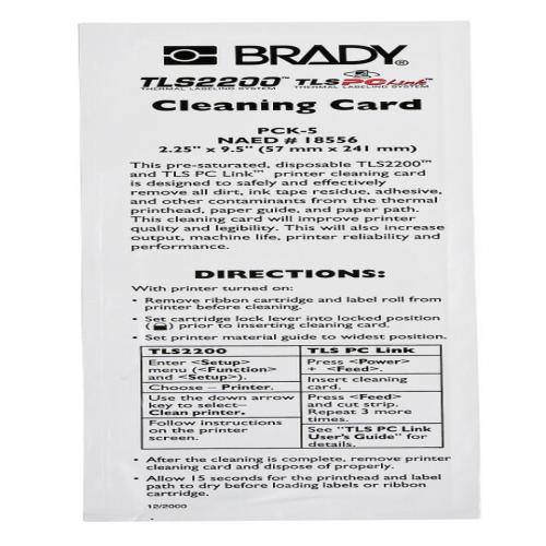 BRADY PCK-5 TLS/HANDIMARK CLEANING KIT 5-PACK