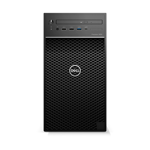 Máy tính trạm Workstation Dell Precision 3650 Tower - 42PT3650D17 (Xeon W-1370/2x8GB RAM/2TB HDD/ Nvidia Quadro T600-4G/DVDRW/K+M/Ubuntu