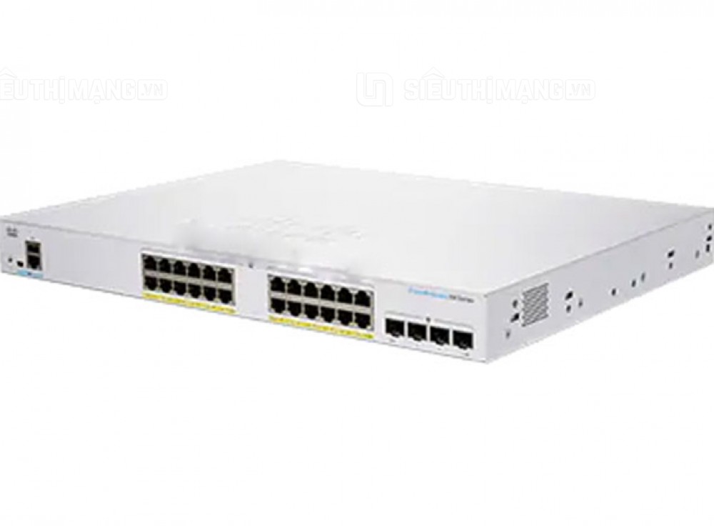 Thiết Bị Mạng Switch Cisco Business CBS350-24P-4X