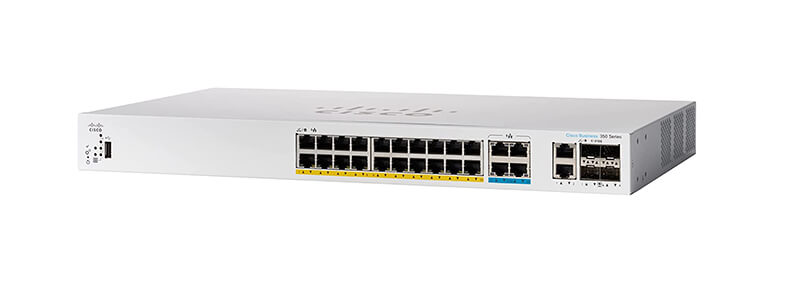 Thiết bị mạng Switch Cisco CBS350-24MGP-4X-EU