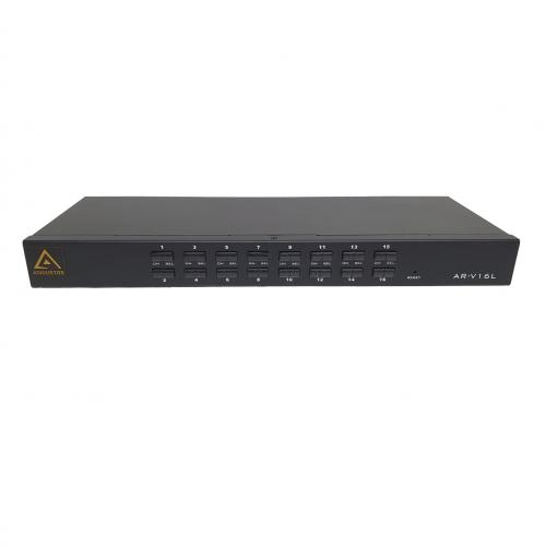 KVM Switch 16-Port PS/2-USB VGA Rackmount AR-V16L
