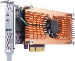 QNAP Dual M.2 PCIe SSD Expansion Card (QM2-2P-244A) 