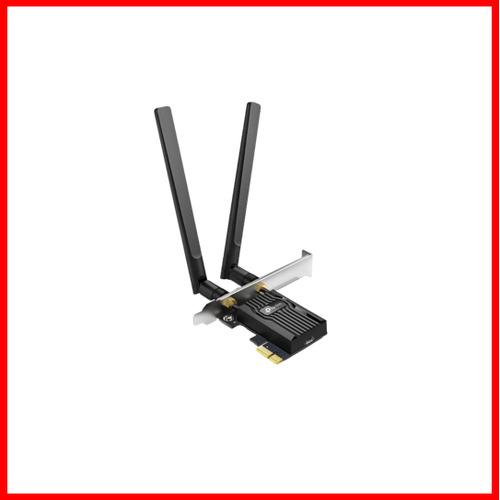 Cạc mạng không dây TP-Link PCI-E Archer TX55E (Chuẩn AX/ AX3000Mbps/ 2 Ăng-ten ngoài/ Bluetooth)