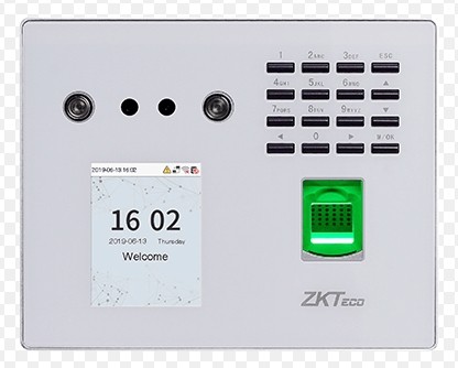 Máy chấm công nhận diện khuôn mặt kết hợp vân tay và thẻ ZKTeco MB40-VL